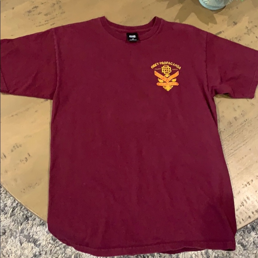 Obey “first in dissent” t shirt